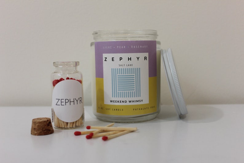 Weekend Whimsy Hand Poured Soy Candle image 2