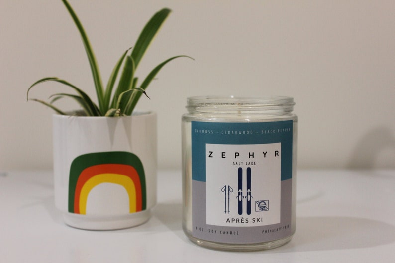 Apres Ski Hand Poured Soy Candle image 1