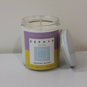 Weekend Whimsy Hand Poured Soy Candle image 4