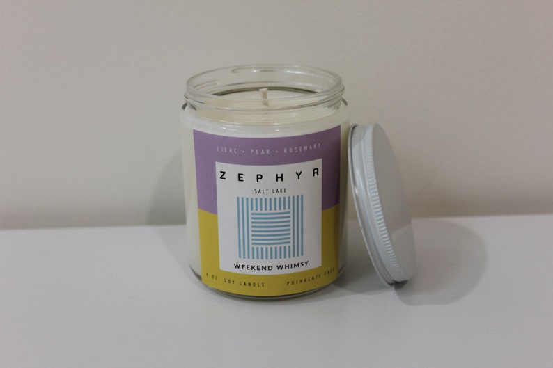 Weekend Whimsy Hand Poured Soy Candle image 4