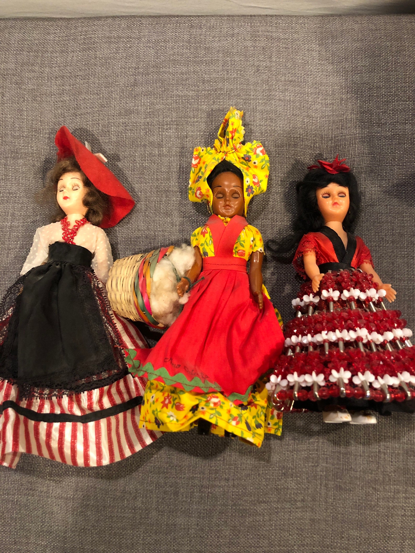 Three Vintage ARCO Gas Station Doll Dolls of the World Etsy