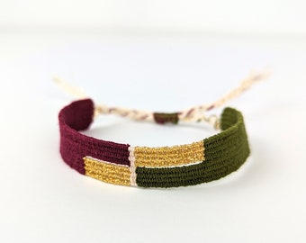 Handgewebtes Armband