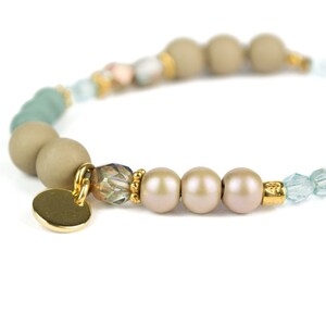 Glass bead bracelet &quot;Lucky Turquoise&quot;