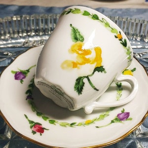 Limoges Espresso cup and saucer