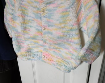 Hand Knit Unisex Baby Sweater