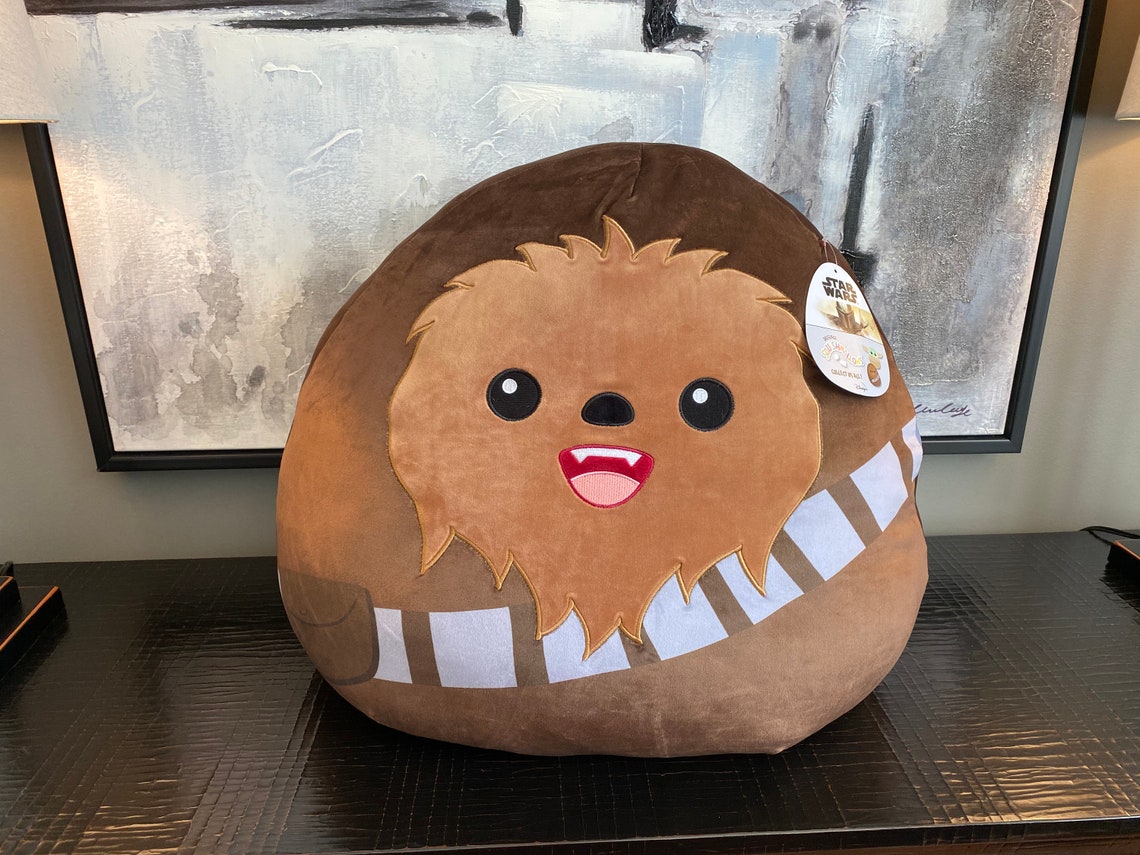 SQUISHMALLOWS 20 Star Wars Chewbacca Plush Toy NWT Etsy