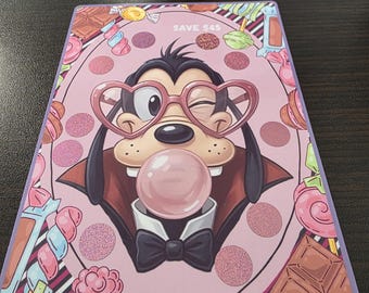 A Pop of Fright - A5 Color Laminated Scratch and Save, Savings Challenge