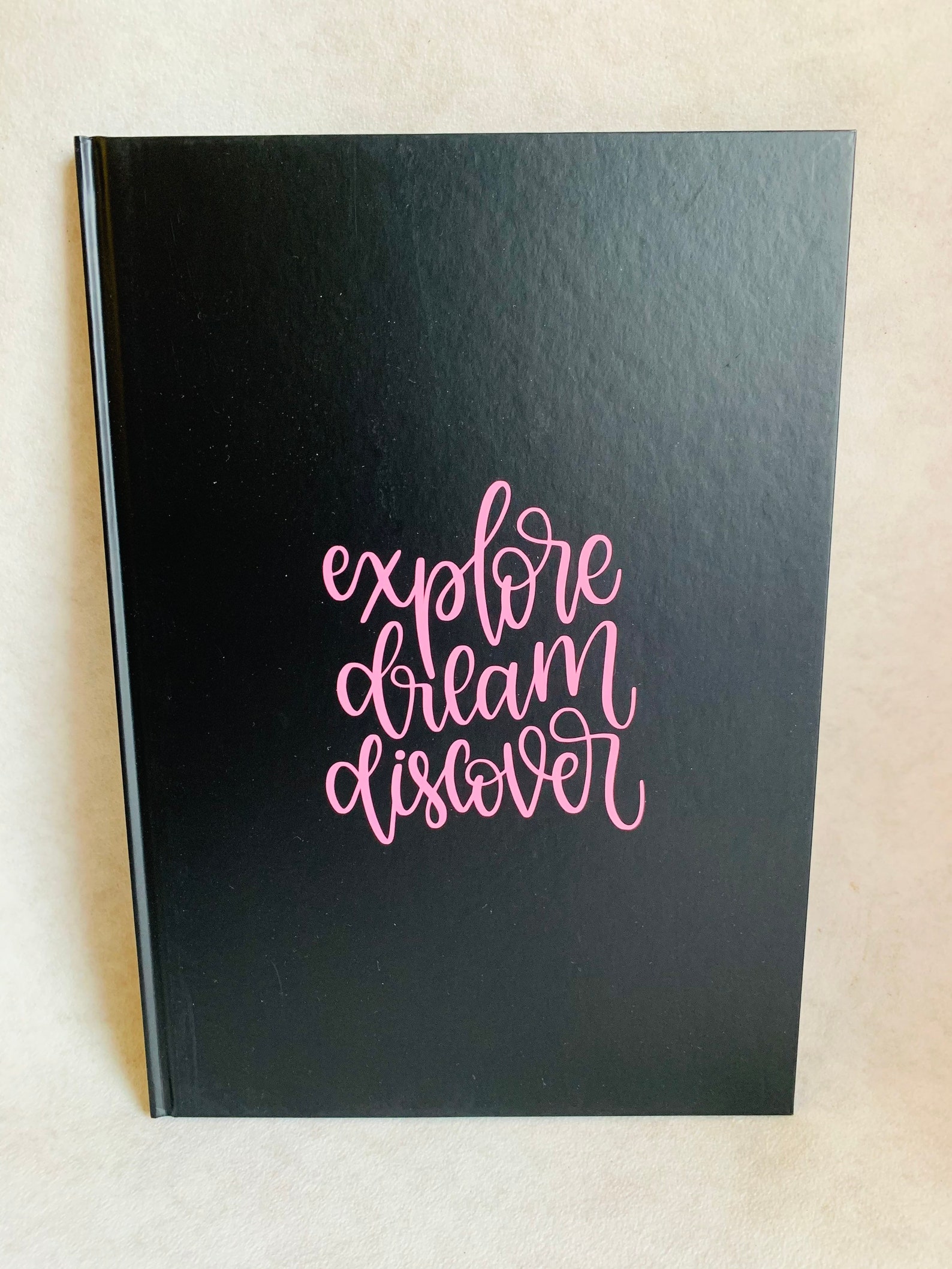 A4 notepad Personalised with vinyl sticker Etsy