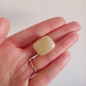 Citrine Tumble Stone Citrine Crystal Pocket Stone Healing Crystals Meditation Gemstone Gift