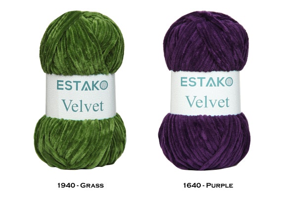 Estako Velvet Blanket Yarn for Etsy
