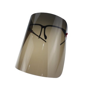 Tinted Multi-Use Face Shield (Reusable and Durable).