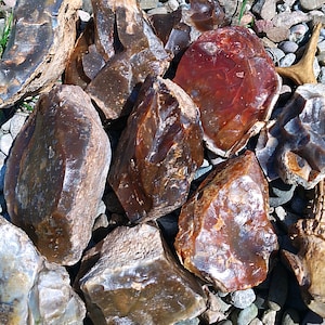 Flint Natural Stone Chunks for use with flint and steel