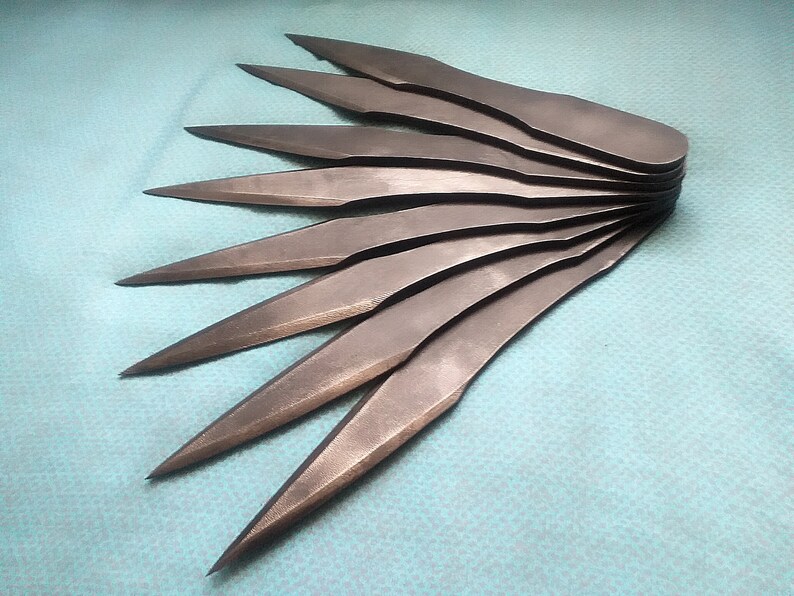 Handmade Throwing Knife Etsy