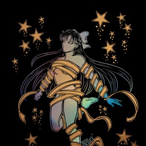 Sailor Venus Transformation Foil Print