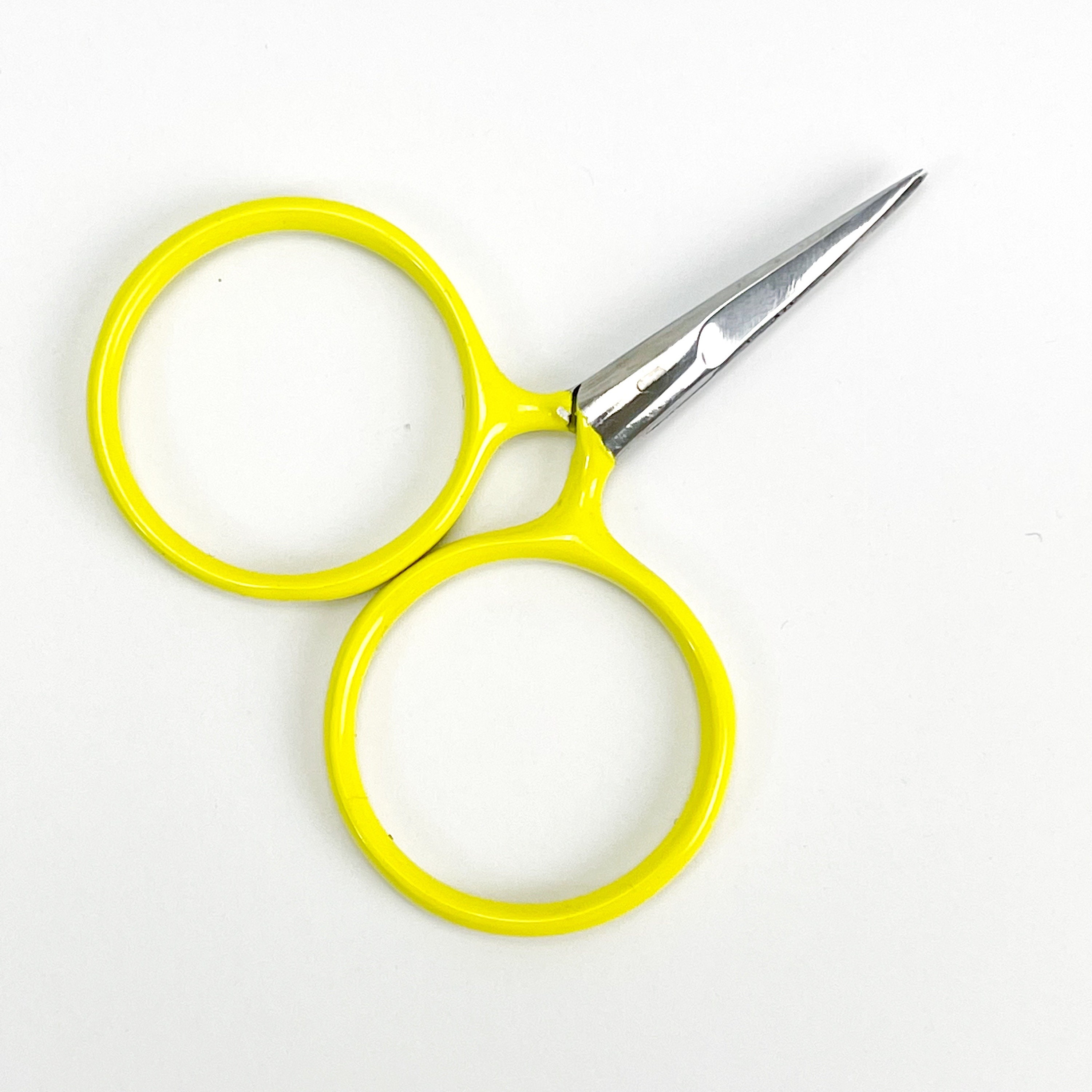 Matte Black Circle Mini Scissors