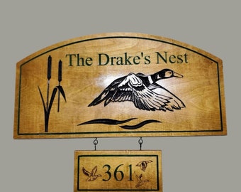 Custom Wood Engraved Signs