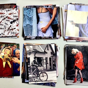 Magazine collage paper; Pre-sorted. GRAPHICS: Images and textures. Flip & Find® the perfect piece. National Geographic