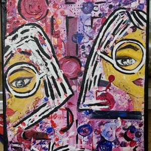 Abstract originale malarstwo, abstract originale malarstwo, sztuka, pop-art, płótno