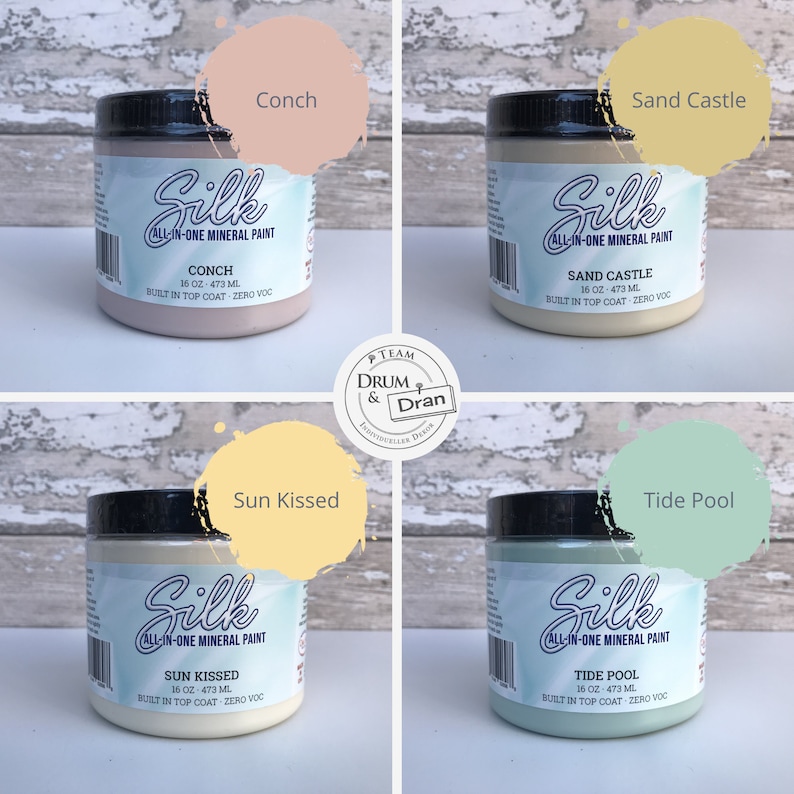 Dixie Belle Silk All In One Mineral Paint Mineral Color Etsy