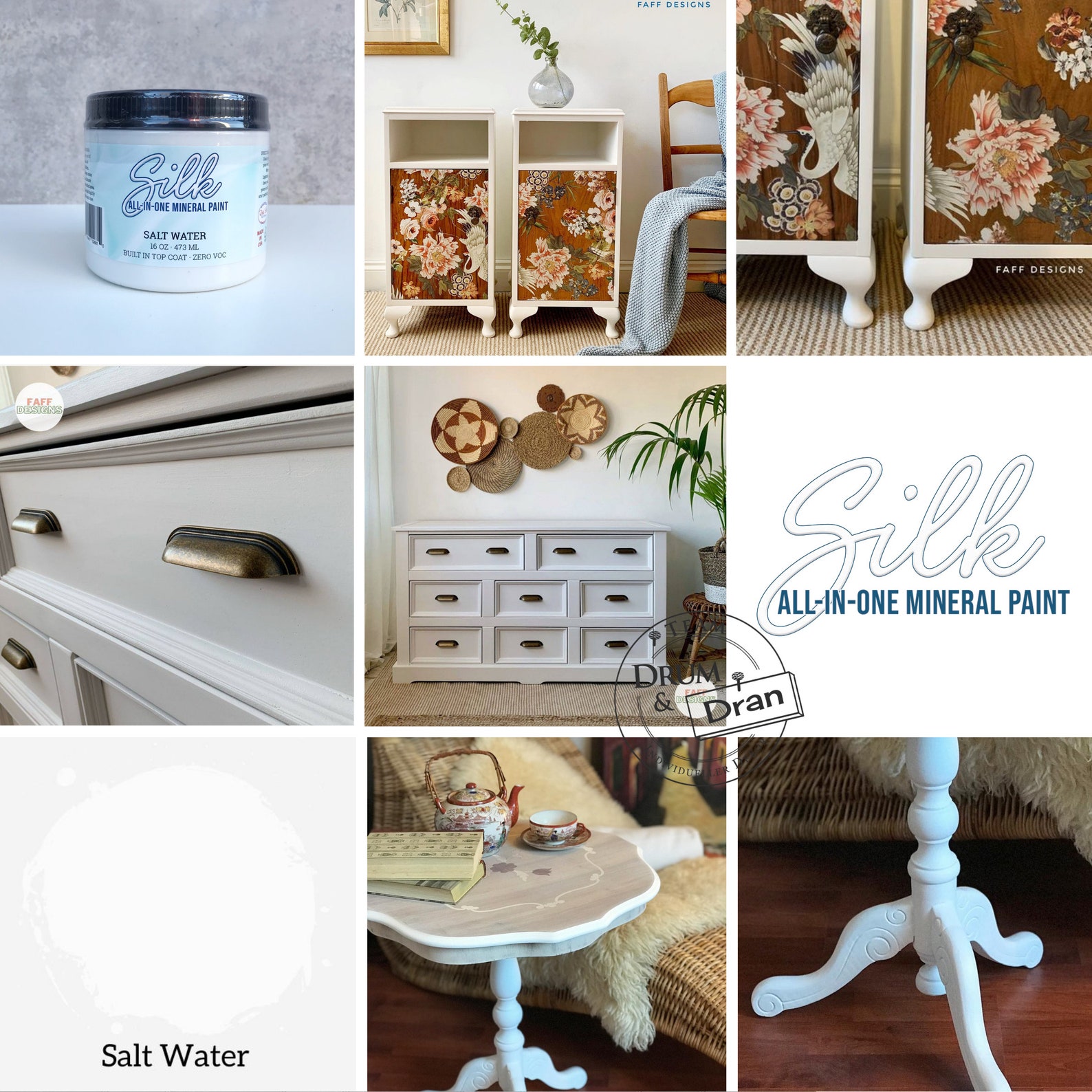 Dixie Belle Silk All In One Mineral Paint Mineral Color Etsy