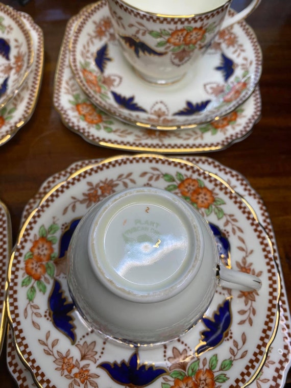 Tuscan Plant Bone China Tea Set 16 Pieces - Etsy