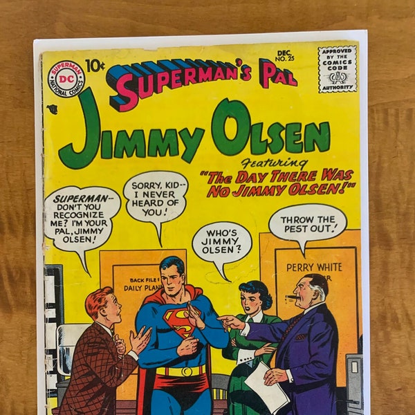 Superman's Pal, Jimmy Olsen #25 “The Secret of the Superman Dummies” 1957