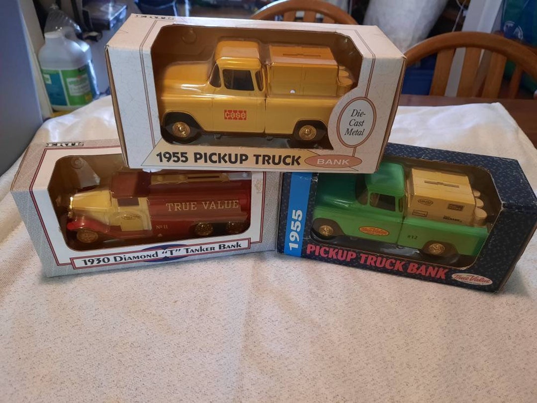 Ertl Diecast Banks, Diecast Truck Banks Etsy