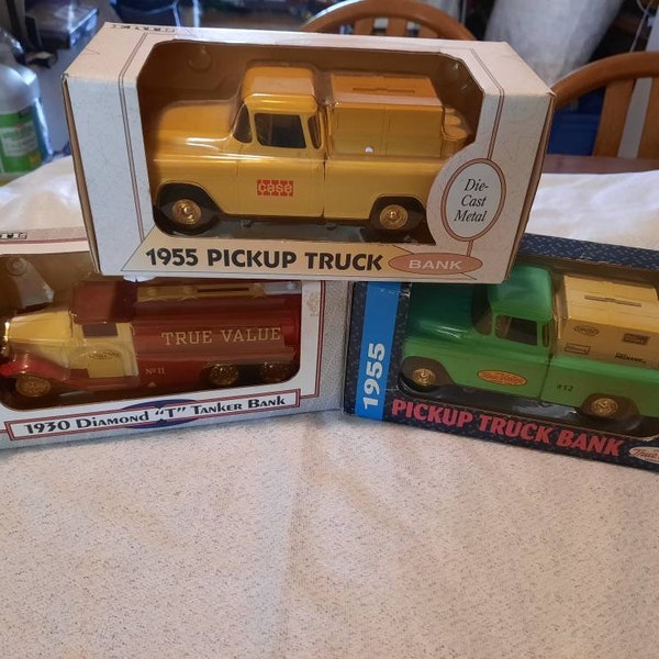 Ertl Diecast banks, Diecast truck banks