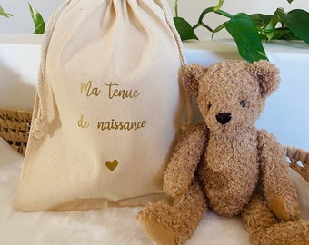 Pouch for my maternity outfit, baby gift packaging
