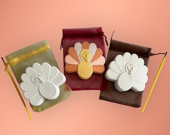 Kit d'artisanat de dinde de Thanksgiving - Sac de fête unique Cadeau de Noël/Remplissages-Ensemble fête d'Halloween/Automne-Ensemble de peinture-Artisanat-Ensemble d'activités pour enfants