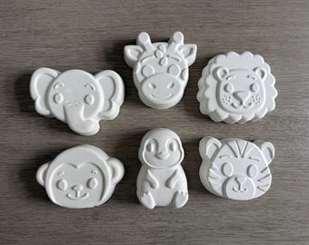 Zoo Animal Chalk Craft Paint Kit-Unique Party Bag Favor/Fillers Arts&Craft Set-Paint Set-Craft Party Idea-Children’s Activity Kit