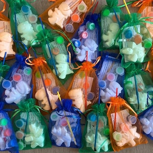 DIY Paint-Your-Own Dinosaur Chalk Kit - Handmade Chalk Craft Set (Choose Your Dino!)