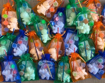 DIY Paint-Your-Own Dinosaur Chalk Kit - Handmade Chalk Craft Set (Choose Your Dino!)