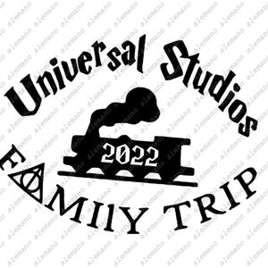 Familienreise-Svg-Datei - Familienurlaub-Svg-Design - Urlaub 2022 Clipart - Zauberhafte Reise - Für Cricut - Für Silhouette - DXF - EPS