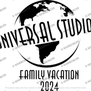 Archivo SVG de vacaciones familiares - Diseño SVG de vacaciones 2024 - Clipart de viaje familiar - Gráficos vectoriales.