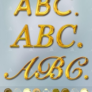 Awesome 3D Fonts Pack - Photoshop Styles ASL & PSD - Realistic 3D Fonts Bundle - Metal, Gold, Chrome, Glass Layer Effects - 3D Text Effects