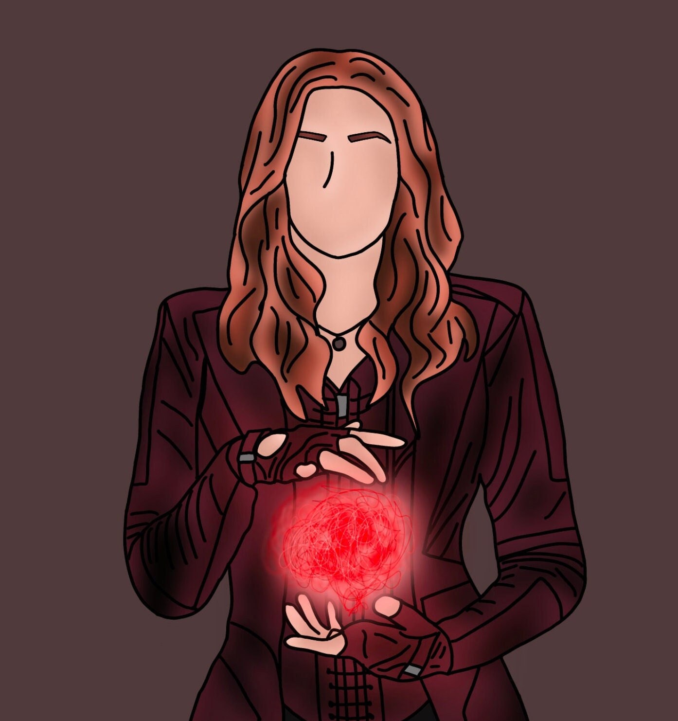 Wanda Maximoff Fondo de pantalla del teléfono - Etsy México