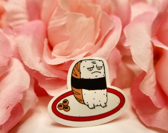 Mini Sad Sushi Sticker