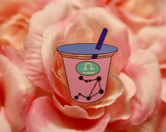 Mini Libra Boba Sticker