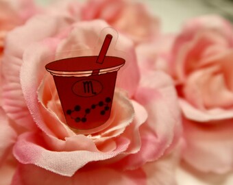 Mini Scorpio Boba Sticker