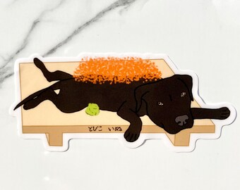 Tobiko Dog Sticker