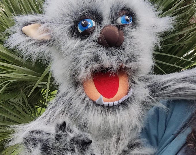 Forest Furry Monster Puppet