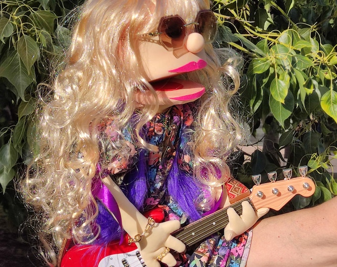 Rockstar guitarist Girl Puppet
