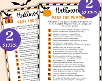Pass the Pumpkin Game, Pass the Present Game, Halloween Pass the Prize Game, Pass the Prize Game, Fall Friendly Feud Game, Halloween Games
