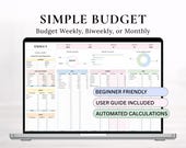 Paycheck Budget Spreadsheet Sheets Biweekly Budget Planner Sheets Monthly Budget Spreadsheet PaycheckBudget Financial Planner Budget Tracker