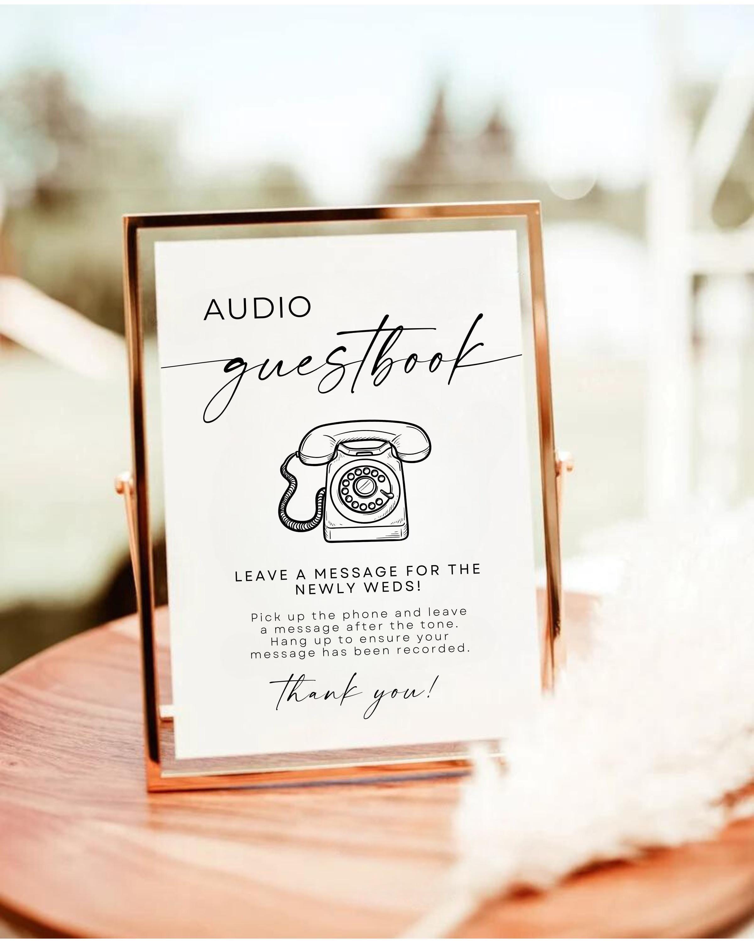 Audio Guest Book