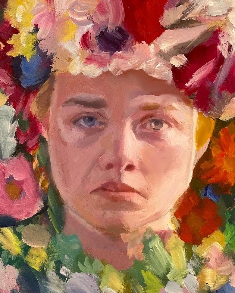 Florence Pugh Midsummer Art Print Etsy