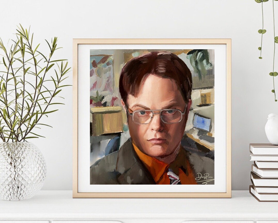 Dwight Schrute Art Print the Office Art Print the Office - Etsy