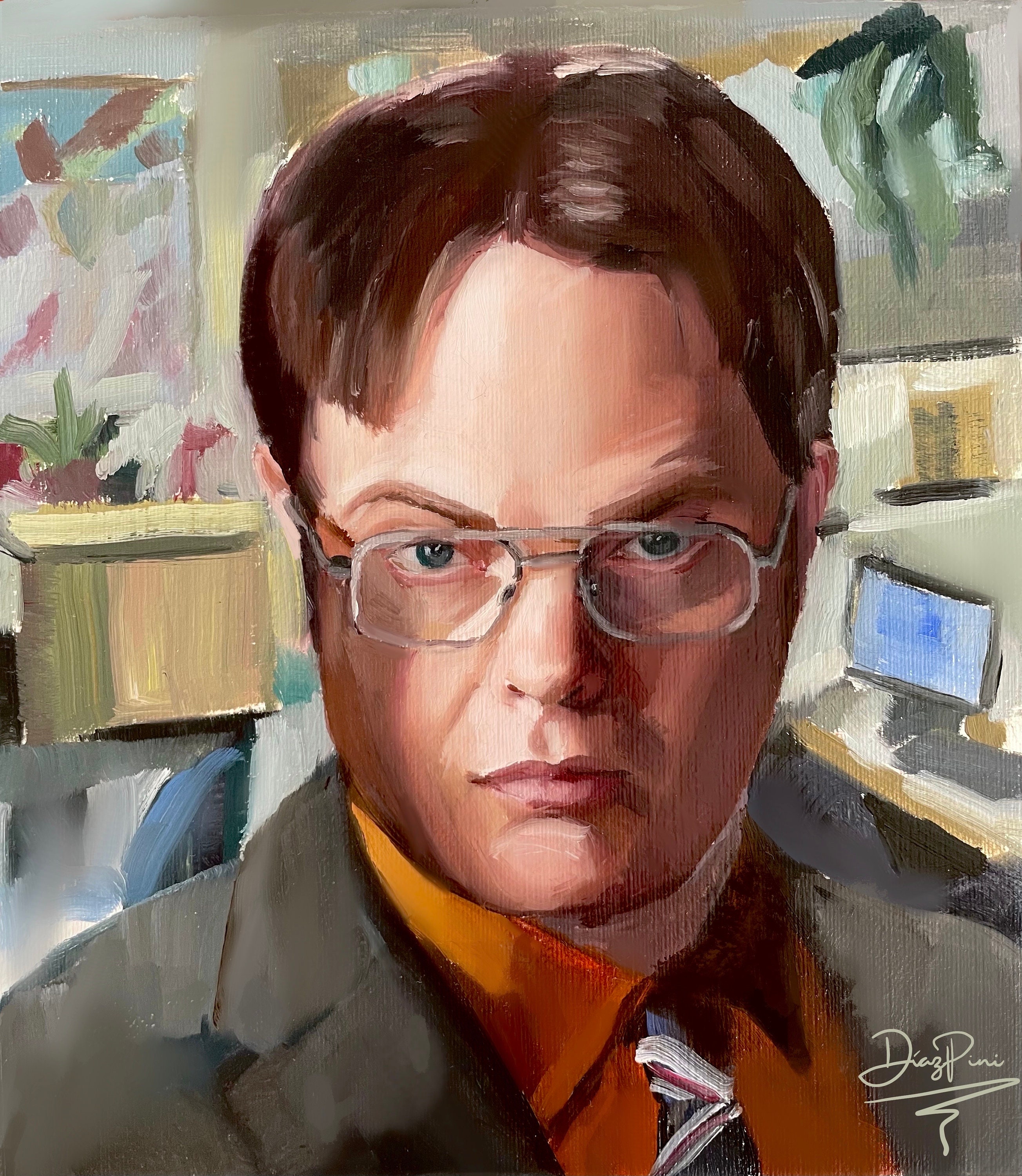 Dwight Schrute Art Print the Office Art Print the Office - Etsy
