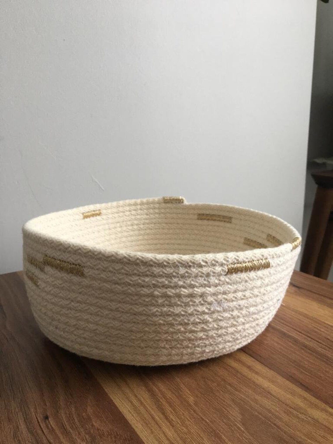 Cotton Rope Placemat, Handmade Cotton Rope Placemat Coaster, Lilac Rope